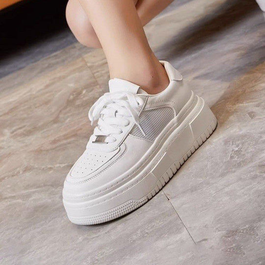 Damen Chunky Sneakers mit atmungsaktivem Mesh-Obermaterial und modischem Design EB