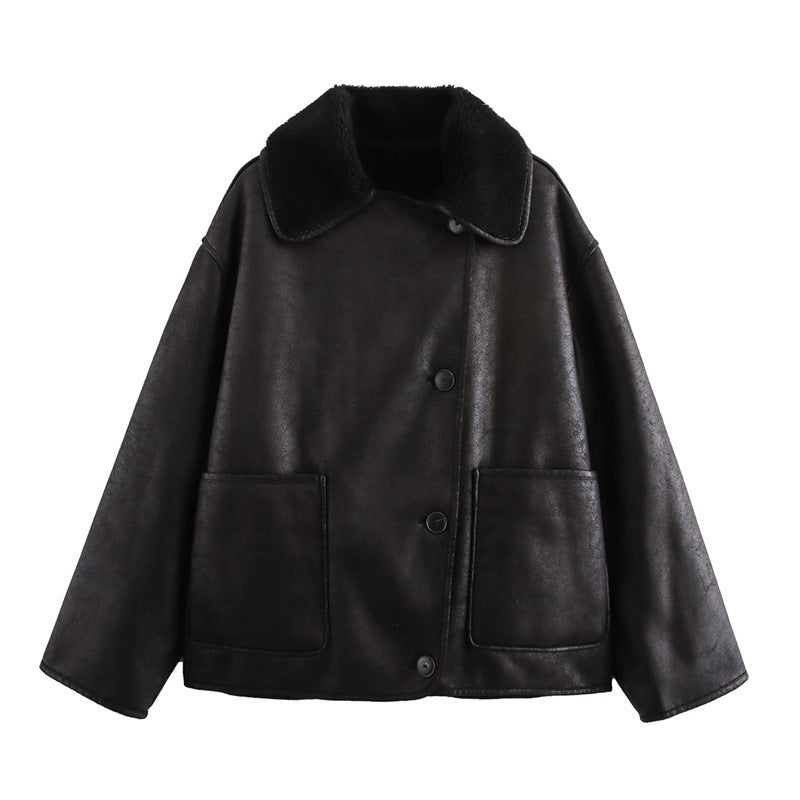 Damen Wendejacke mit kuscheligem Futter EB