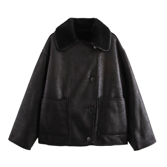 Damen Wendejacke mit kuscheligem Futter EB