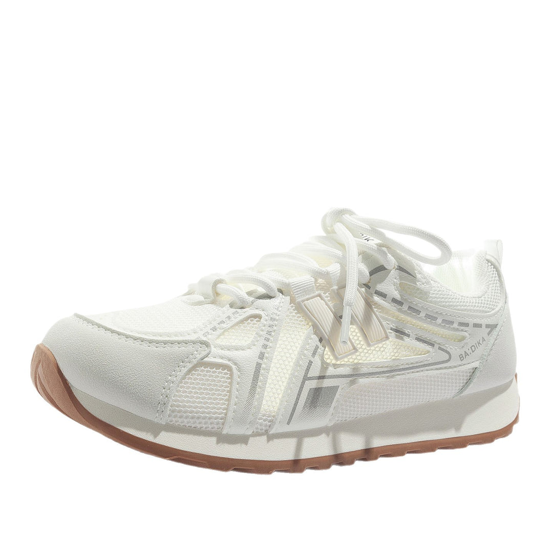 Damen Trendige Sneakers mit atmungsaktiver Mesh-Oberfläche und rutschfester Sohle EB