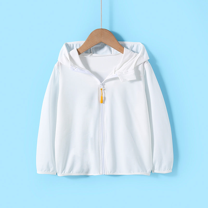 Unisex nan leichte UV-Schutz Kapuzenjacke mit durchgehendem Reißverschluss und atmungsaktivem Meshfutter EB