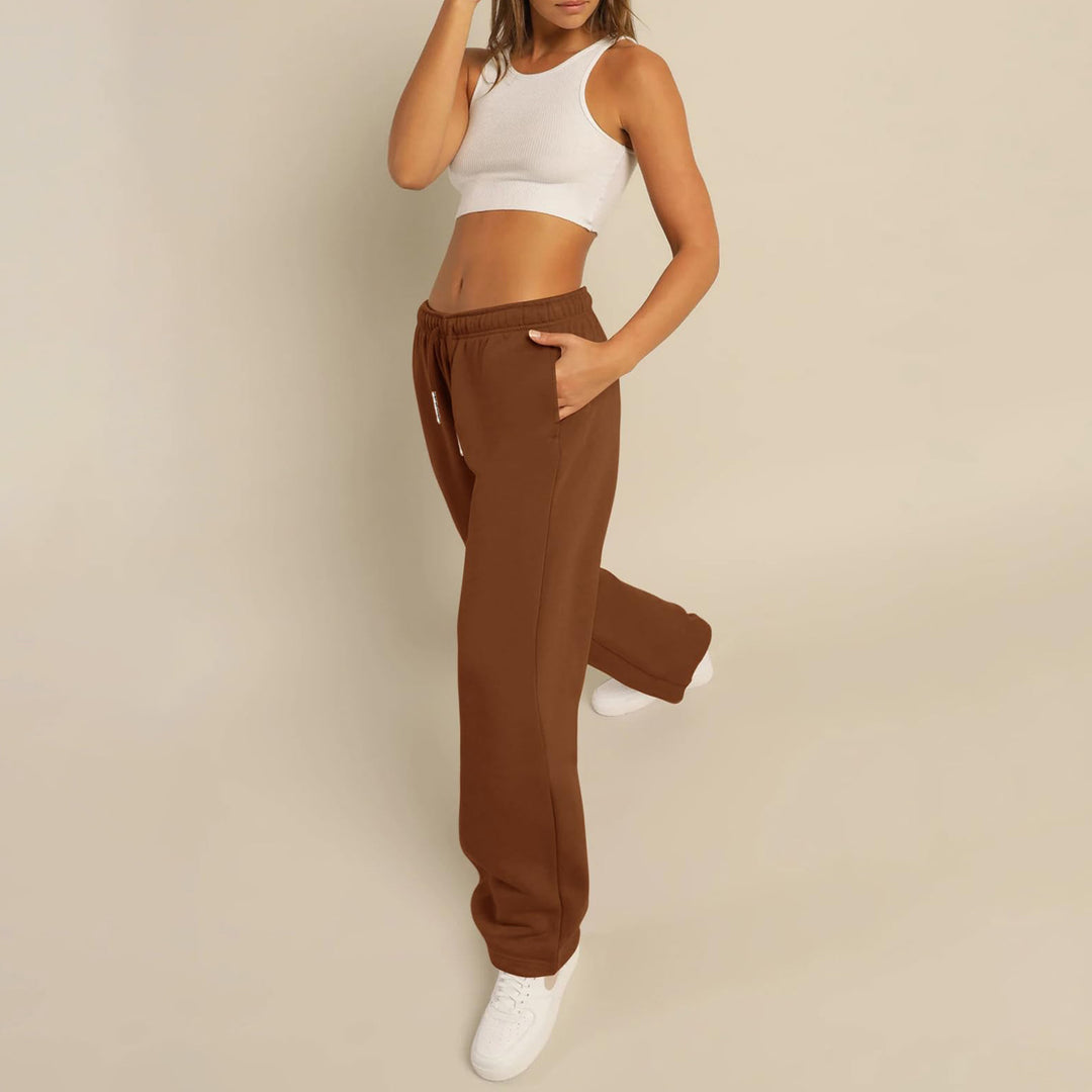Damen weit geschnittene Sweatpants EB