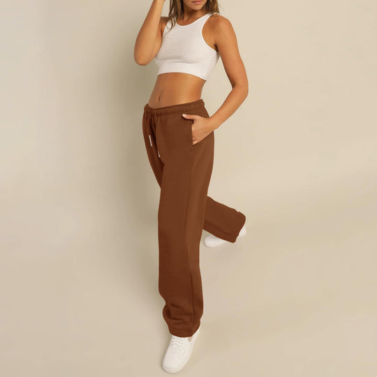 Damen weit geschnittene Sweatpants EB