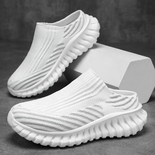 Damen Komfortable Slip-On Sneakers mit flexibler Sohle EB
