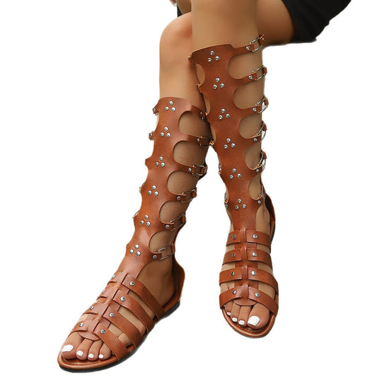 Damen Gladiator Sandalen EB