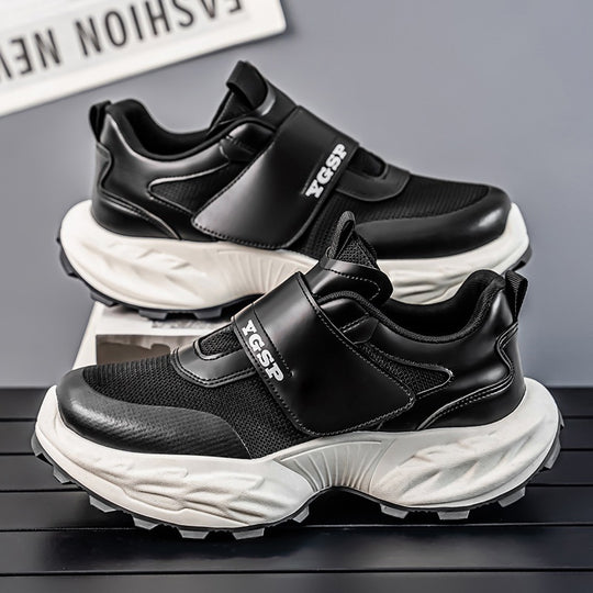 Damen Sportliche Sneaker mit innovativem Klettverschluss und dämpfender Laufsohle EB