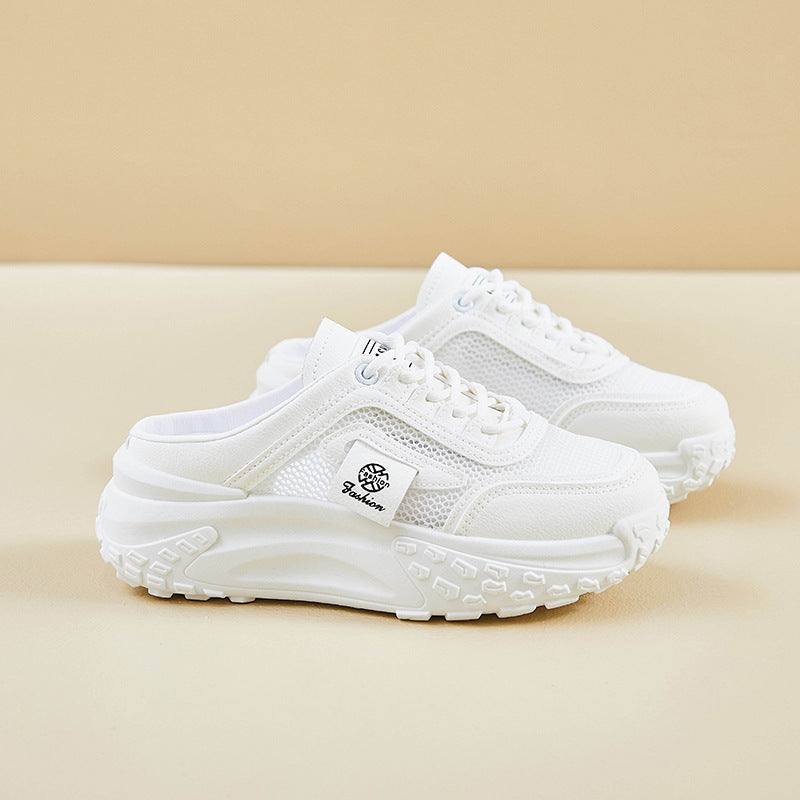 Damen Sneaker mit atmungsaktivem Mesh-Obermaterial und flexibler Laufsohle EB
