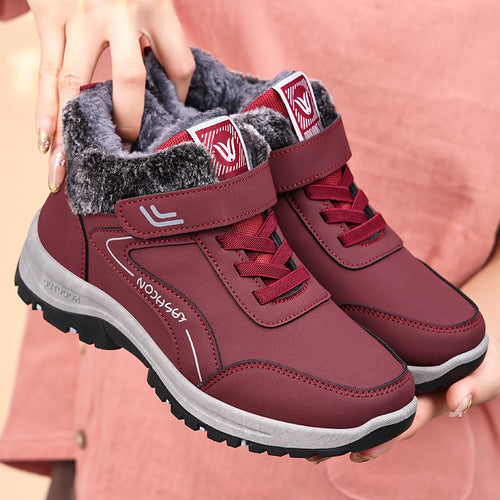 Damen Isolierte Winterstiefel mit rutschfester Sohle und kuscheligem Innenfutter EB