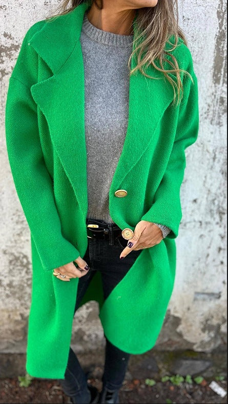 Femme Cozy Oversized Wollmischung Mantel EB