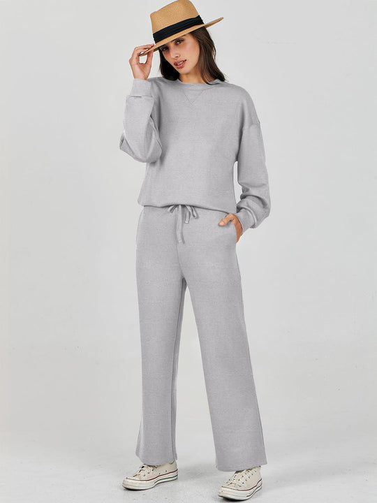 Damen entspannten Komfort Sweatset EB
