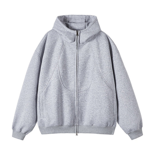 Damen modischer Kapuzenpullover mit innovativem Schnitt EB