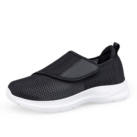 Damen Leichte Slip-On Sneakers mit atmungsaktivem Mesh-EB