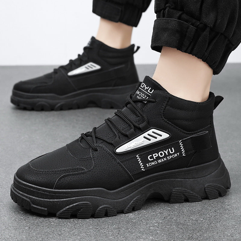 Damen Hohe Sneakers mit robustem Sohlenprofil und ergonomischem Design EB