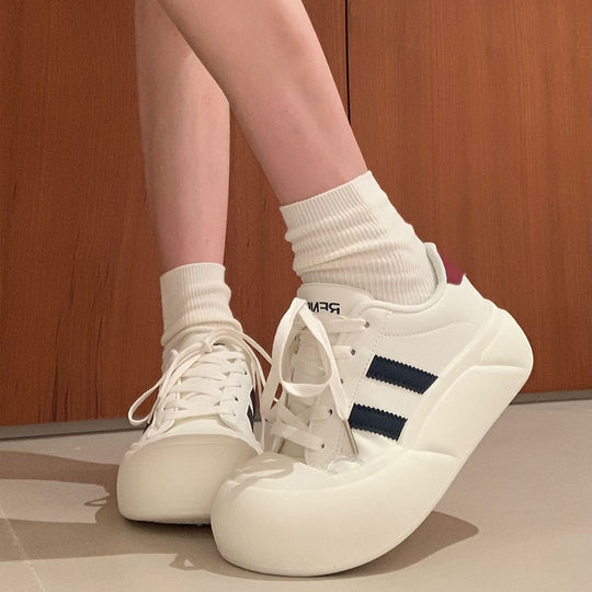 Damen Sportliche Sneakers mit gepolstertem Innenfutter und rutschfester Laufsohle EB