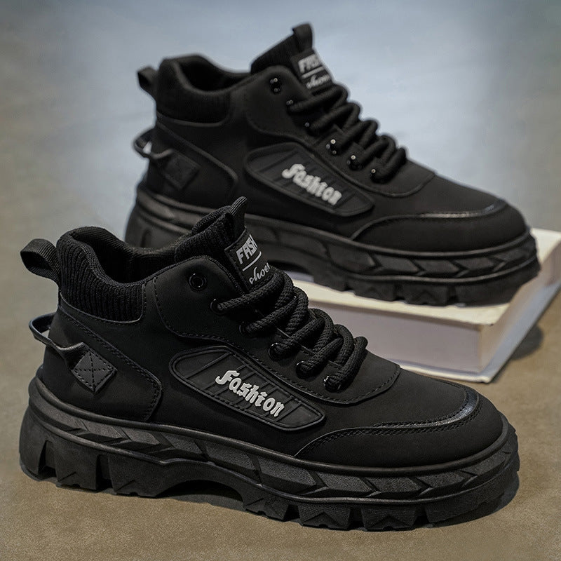 Herren High-Top Sneakers mit robustem Profil und rutschfester Sohle EB