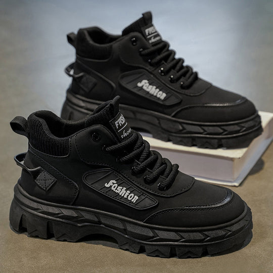 Herren High-Top Sneakers mit robustem Profil und rutschfester Sohle EB