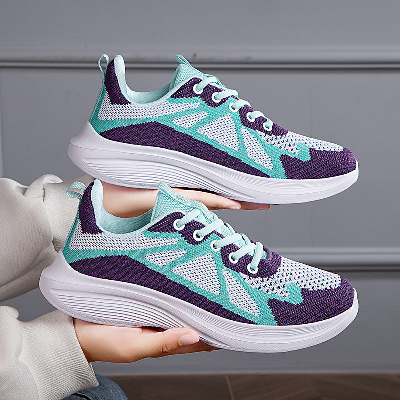 Damen Atmungsaktive Laufschuhe mit dämpfender Laufsohle EB