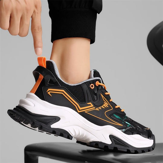 Damen Sportliche Sneaker mit verstärktem Dämpfungssystem und rutschfester Außensohle EB