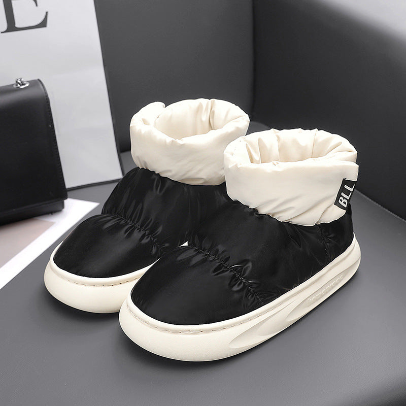 Damen warme Isolier-Schuhe mit hochwertiger Polsterung und rutschfester Sohle EB