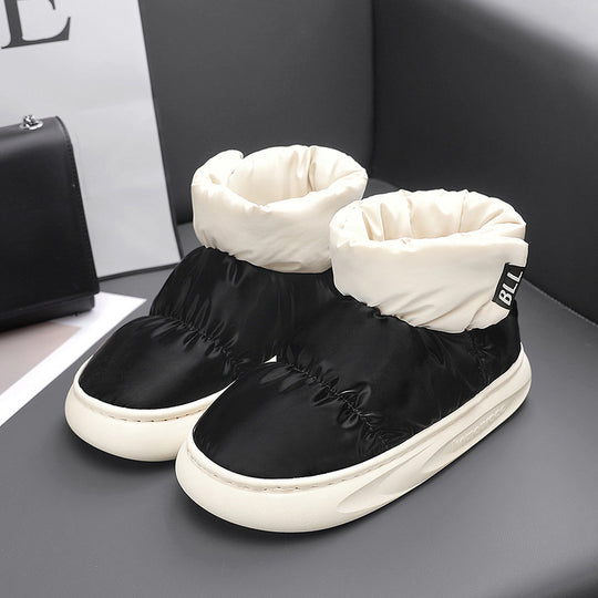 Damen warme Isolier-Schuhe mit hochwertiger Polsterung und rutschfester Sohle EB