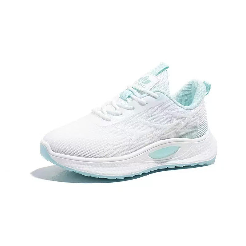 Damen Sportliche Lauf-Sneaker mit atmungsaktiver Oberflächenstruktur EB