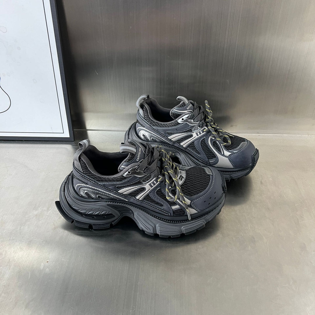 Damen Sportliche Sneakers mit atmungsaktivem Mesh-Einsatz und dämpfendem Komfort EB