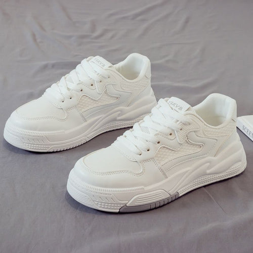 Damen Modische Sneakers mit atmungsaktiver Mesh-Oberfläche und rutschfester Laufsohle EB