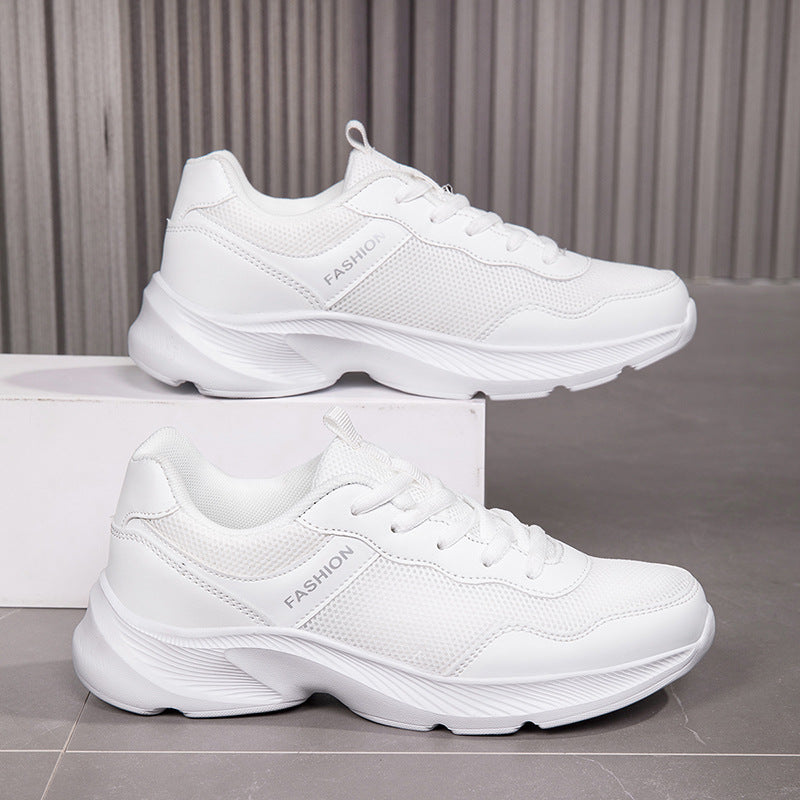 Damen Komfortable Sneakers mit atmungsaktivem Obermaterial und dämpfender Sohle EB
