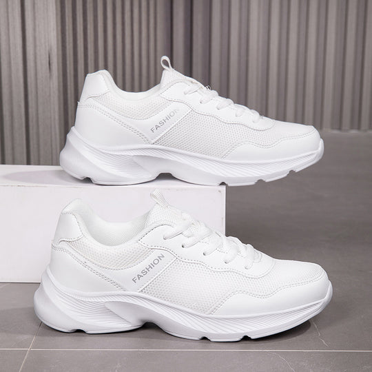 Damen Komfortable Sneakers mit atmungsaktivem Obermaterial und dämpfender Sohle EB