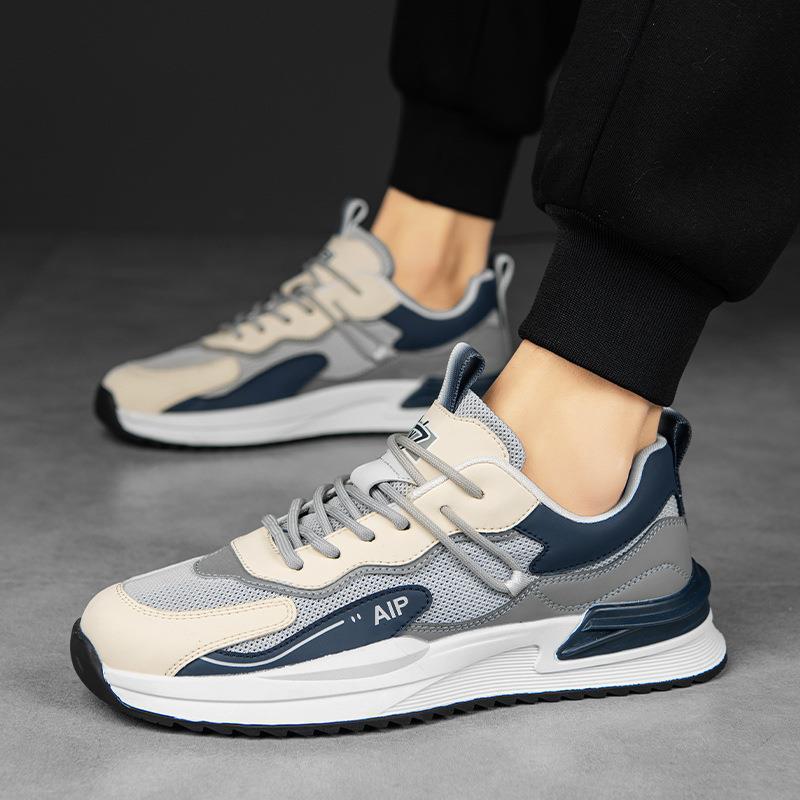 Damen Modische und sportliche Sneakers mit atmungsaktiver Mesh-Oberfläche EB
