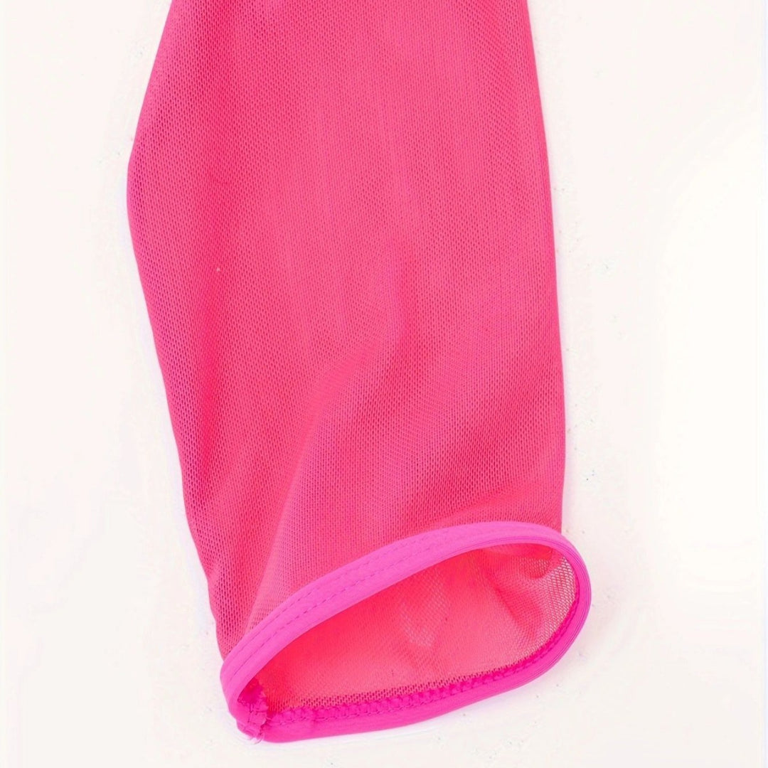 Damen Langärmliger Crop-Top Überwurf EB