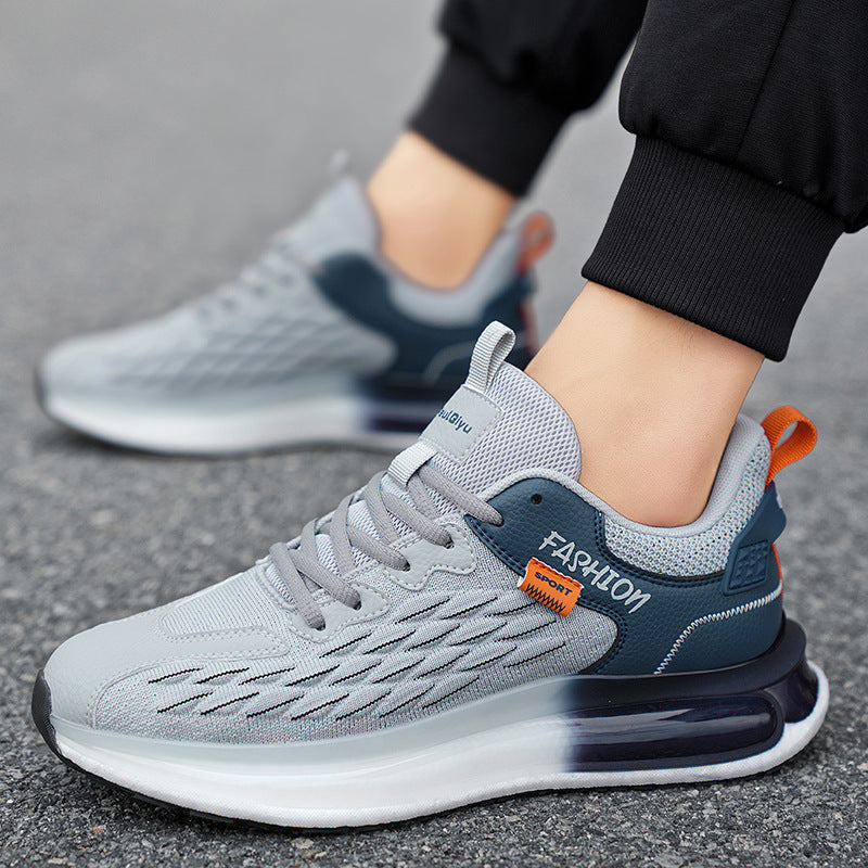 Damen Sportliche Sneakers mit atmungsaktiver Mesh-Oberfläche und dämpfender Sohle EB