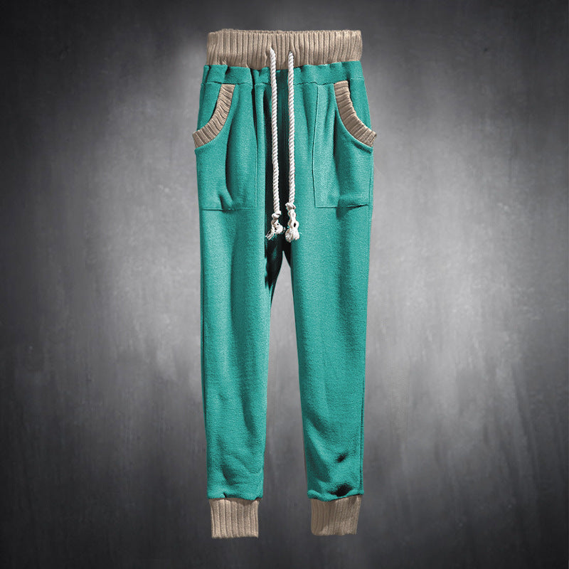 Herren Sportliche Jogginghose mit bequemen seitlichen Eingrifftaschen und elastischem Bund EB