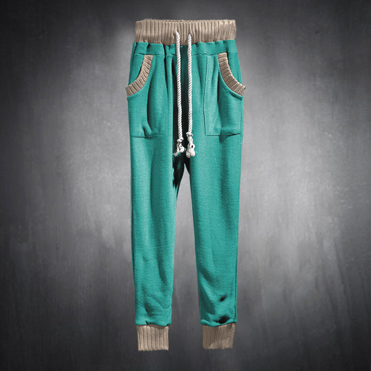 Herren Sportliche Jogginghose mit bequemen seitlichen Eingrifftaschen und elastischem Bund EB