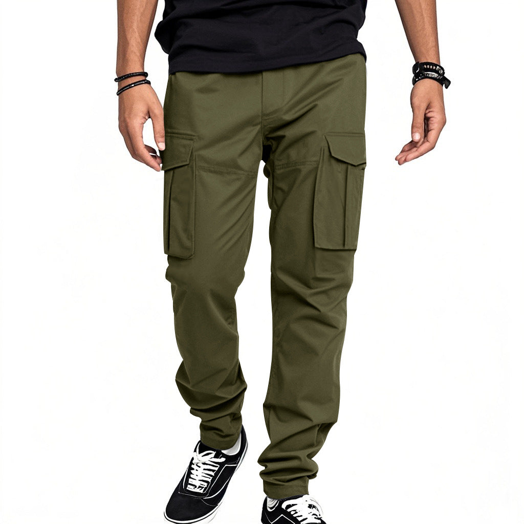 Herren Cargo-Hose mit vielseitigen Taschen und flexiblem Schnitt EB