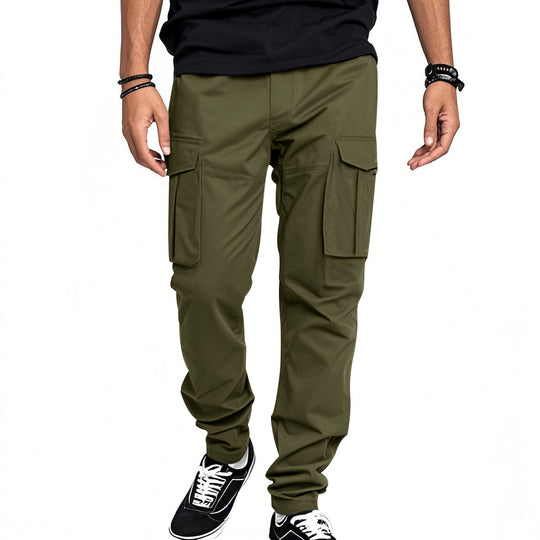 Herren Cargo-Hose mit vielseitigen Taschen und flexiblem Schnitt EB