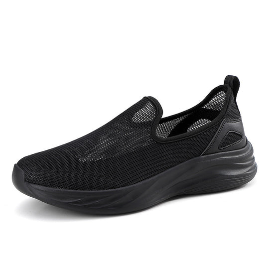Damen Atmungsaktive Slip-On Sneakers mit flexiblem Design EB
