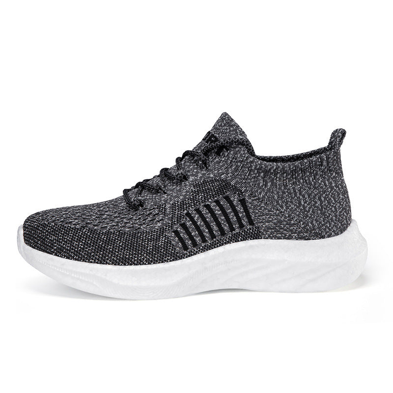 Damen Sportliche High-Top Sneakers mit atmungsaktivem Netz-Obermaterial EB