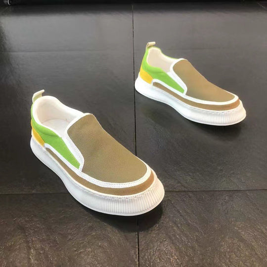 Damen Slip-On Sneakers mit wärmendem Innenfutter und rutschfester Sohle EB