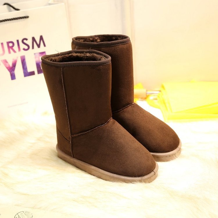Damen Kuschelstiefel mit warmem Innenfutter und rutschfester Sohle EB
