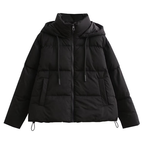 Damen Übergangsjacke mit praktischen Taschen und hohem Kragen EB