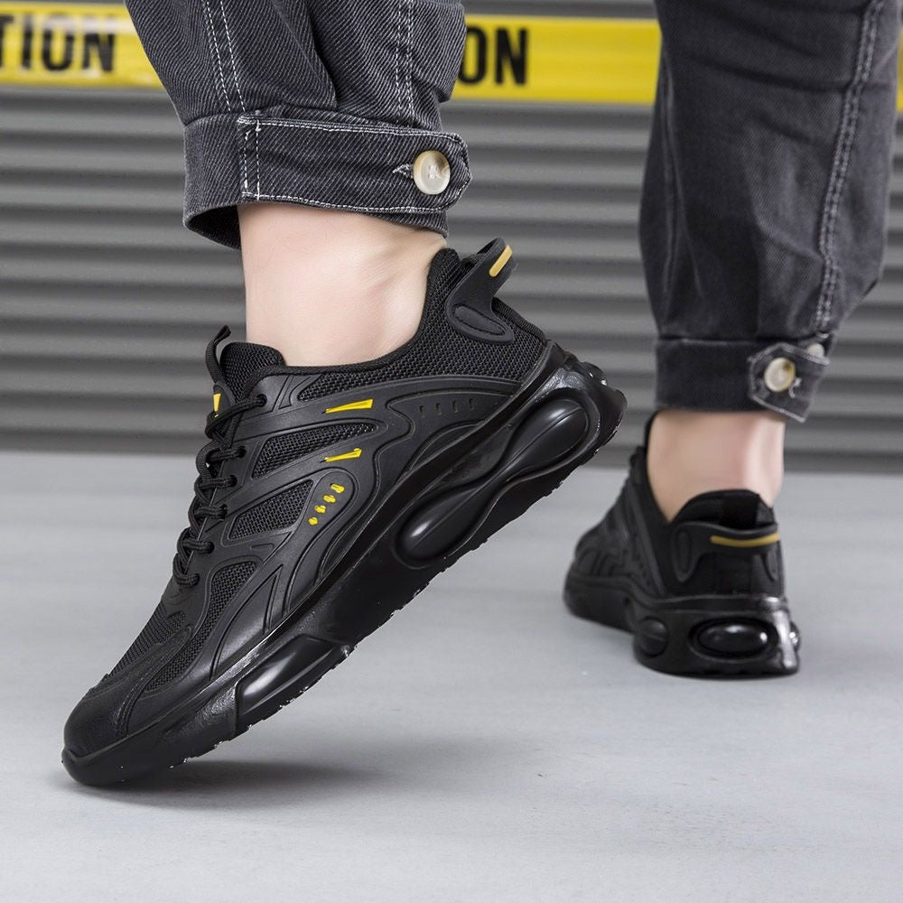 Damen Sportliche Dämpfungssneaker mit atmungsaktiver Mesh-Oberfläche EB