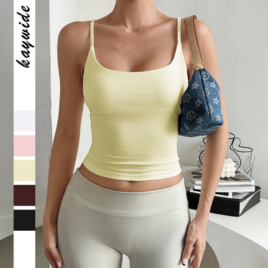 Damen Trägershirt mit körperbetontem Schnitt und feinem Material EB