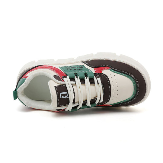 Damen sportliche Sneakers mit dämpfender Sohle und modischem Design EB