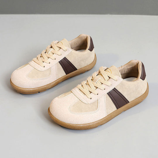Damen Sportliche Sneakers mit atmungsaktiver Oberflächenstruktur und rutschfester Sohle EB