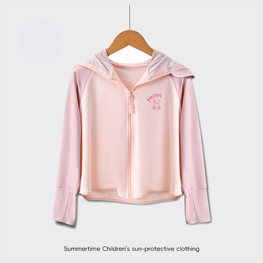 Damen sportliche Zip-Jacke mit niedlichem Aufdruck R&B