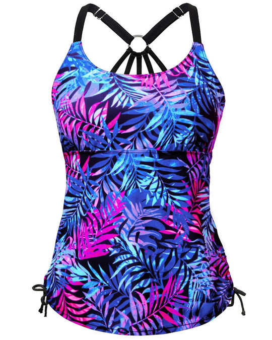 Damen Sportlicher Tankini mit racerback Design EB