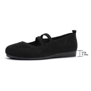 Damen bequeme Slip-On Ballerinas EB