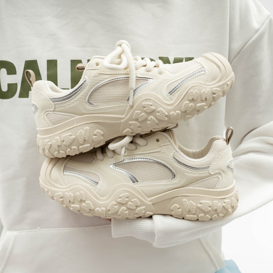 Damen Sportliche Sneakers mit rutschfester Sohle und atmungsaktivem Obermaterial EB