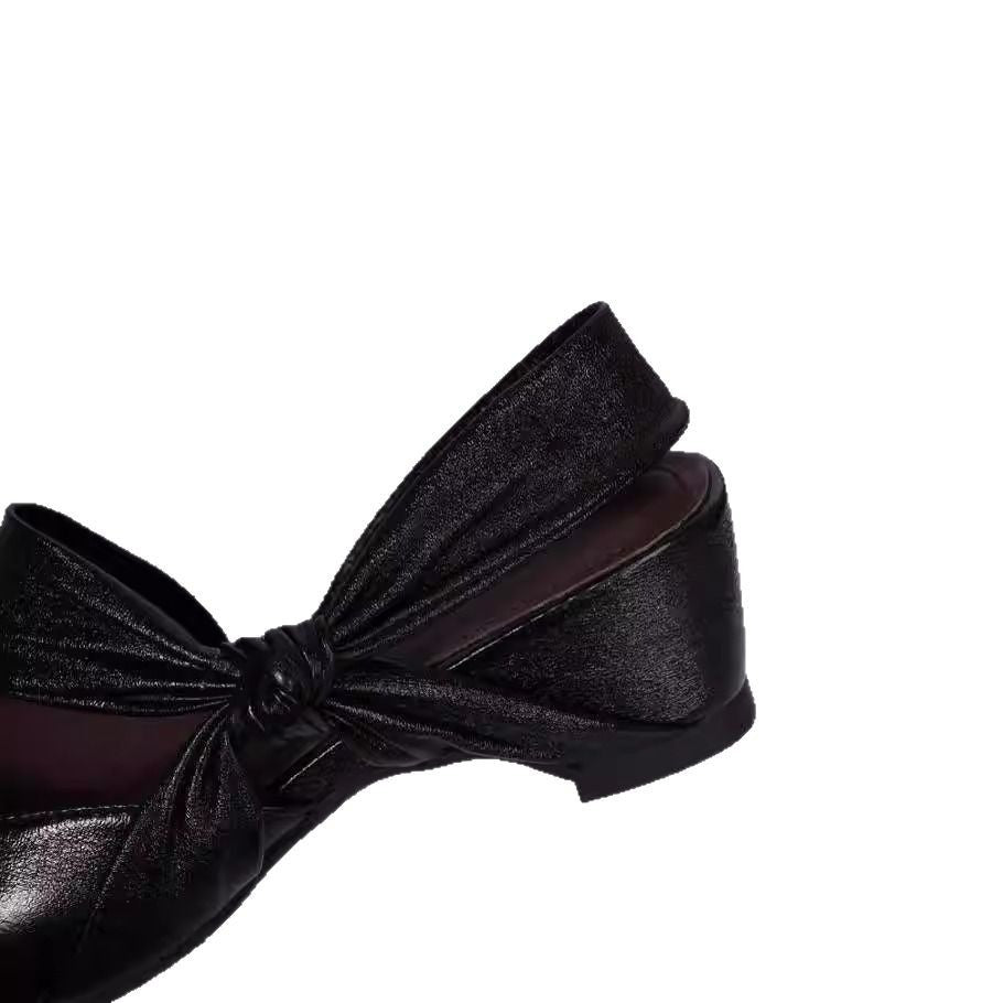 Damen Slingback-Pumps mit elegantem Knöchelriemen und modischem Glanz EB